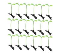 FONDOTIN Lot de 40 Épingles à Cheveux en Plastique de Haricot Vert, Légères et Adorables pour Décoration de Cheveux Lors de Fêtes ou Anniversaires
