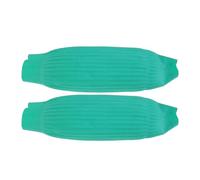 FONDOTIN Manchons Protection Anti-corrosion Latex Imperméables 1paire Résistants à Huile aux Produits Chimiques avec Poignets Élastiques pour Avant-bras Usage Industriel et Nettoyage