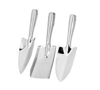 FONDOTIN Set de à Main Acier Inoxydable Outils de Jardinage Durables Portables et Ergonomiques Adaptés Aux Adultes et Confort de Prise pour Jardin Intérieur et Extérieur