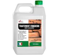 Fongicide Anti depot vert concentré pour toiture - Élimine aussi algues et lichens - ANTI-MOUSSE 20 L