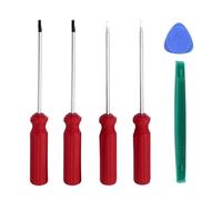 Fongmore Lot de 4 tournevis triangulaires de 1,4 mm, 1,8 mm, 2,0 mm, 2,3 mm pour fixer des jouets électroniques, des appareils électroménagers, des réparations avec outils de levier