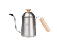 FonHNDG Bouilloire de camping Bouilloire à café main Pot en acier inoxydable extérieur intérieur(Coffee Kettle)