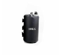 Fonowx Base de Poids pour Tente Ancrage Sac Lest Contrepoids Sac à Eau Fixation Universelle avec Sangles Réglables et Bouchon Étanche sans Fuite Adaptée aux, Black