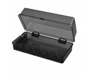 Fonowx Couvercle de Prise Étanche Boîte de Protection Multiprise Enceinte Plastique Antipluie Fermeture Sécurisée Usage Domestique Extérieur Terrasse Jardin, Noir, L+Verrou