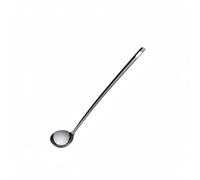 Fonowx Cuillère Inox 304 Cuillère à Soupe Louche Cuillère à Mélanger Cuillère de Service Manche Long Ergonomique Touche Élégante Trou pour Accroche Adaptée à Cuisine Table Préparation, 23CM
