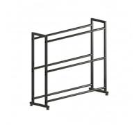 Fonowx Étagère à 3 sans Fixation Murale | Stable, Rack Rangement à, Étagère Tubulaire En Fer Peint, pr Salon