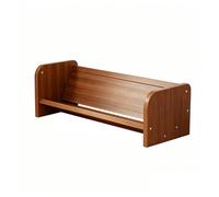 Fonowx Étagère de Bureau Bibliothèque de Table Organisateur de Livres Rangement de Bureau Petite au Plan de Travail Ouverture de Rangement Suitable Étudiant, 40 Cm