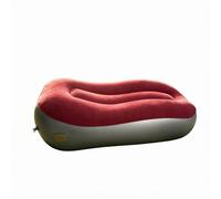 Fonowx Fauteuil Relax Gonflable Chaise Longue Lounger Transat Repliable avec Revêtement Floqué et Construction Simple Base Stable en PVC Position Soutenue en S Adapté à Salle de Jeux Véranda, Rouge