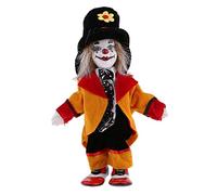 Fonowx Figurine de Clown en Porcelaine 18cm - Décoration Unique pour Halloween