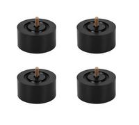 Fonowx Patin Anti Vibration en Caoutchouc Appareil Support Amortisseur Pied Haute Capacité 500 Caoutchouc Densifié Compatibilité Universelle 1P à 10P Vis M8, Y-85 4PCS