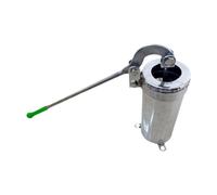 Fonowx Pompe à Eau Manuelle pour Puits Profonds, Base Triangulaire Soudée, Aspiration à Manivelle pour Jardins et Terrasses