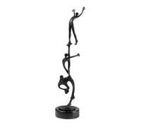 Fonowx Sculpture Gymnaste Stable Sculpture Figure Humaine Élégant Pièce Décorative pr Étagère, Intérieurs Contemporai