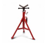 Fonowx Support de Tube Ajustable Trépied Chevalet Cric Étai en Acier et Caoutchouc avec Berceau en V pour Tubes Jusqu’à 12pouces Stabilité Renforcée et, HB1206DVL-Modèle Bas Pour Tubes Épais
