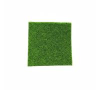 Fonowx Tapis Gazon Artificiel Feuille de Lichen Faux Moussu Tapis Herbe Moquette Synthétique Décor Maquette Découpe Facile Convient aux Modèles Architecturaux Bureaux Maisons , 9,7-9,7cm