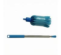 Fonowx Tête Lp Manche Exteible | Poils Sples, Multifonction, Plumeau Perche Télescopique, pr, Bureau, Bleu