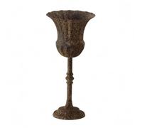Fonowx Vase Classique Support Vase Piédestal Coupelle Gobelet Socle Métal Tige Haute Décoration Ancien pour Fleurs Sèches et Accents Décoratifs Adapté à Salon Bureau Entrée Table, 16.5 16.5 34.5