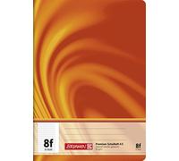 Fontaine 104570802 Cahier A5 Vivendi (16 feuilles, 5 x 7 mm rautiert, avec marge)