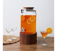 Fontaine à boisson - cook concept - originale - tendance - transparent et marron