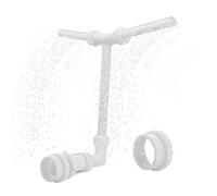 Fontaine à eau de piscine spa en PVC - Fontaine de piscine pour une atmosphère relaxante - Fontaine pulvérisateur haute pression - Accessoire de jardin pour l'été - Fontaine décorative pour piscine
