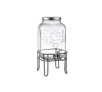 Fontaine à jus avec support 8 l - Trend'up - Transparent - Verre