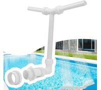 Fontaine à triple jet - orientable à 360 degrés - arroseur en cascade - installation en surface ou enterrée - arroseur de jardin - spa extérieur