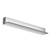 Fontaine-cascade en acier inoxydable, Cascade de déversoir encastrée au mur en acier inoxydable 304 multicolore 20-200 cm(Silver,95cm)