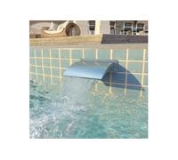 Fontaine d étang Acier inoxydable 30 x 9 x 26 cm Argenté