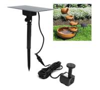 Fontaine de Jardin BSV-SP115 Solaire ABS Cascade IP65