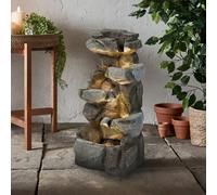 Fontaine de Jardin Ingleton de 88 cm, Effet Pierre
