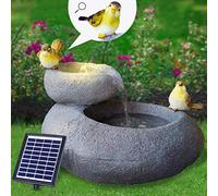 Fontaine de Jardin Solaire, Fontaine Solaire, Fontaine décorative, Cascade, Jardin Asiatique, lumière de Jardin, Pompe de Bassin pour terrasse