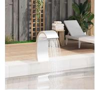 Fontaine de piscine - VidaXL - Acier inoxydable 304 - Arc d'eau clair