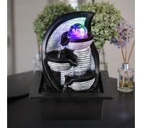 Fontaine de table à LED RVB de haute qualité RVB support d'éclairage à changement de couleur boule de jeu d'eau Globo 93022
