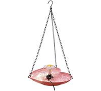 Fontaine d'eau pour bain d'oiseaux Mangeoire Suspendue Déco Extérieure