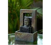 fontaine d'intérieur bouddha tête cascade - livraison gratuite