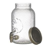 Cook Concept – Fontaine en verre Citron – 3,8 L – Transparent