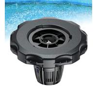 Fontaine flottante pour étang à poissons - Pompe à eau haute puissance avec jets à 360°, moteur à économie d'énergie, couvercle d'entrée de filtre, tige en céramique produisant de l'oxygène
