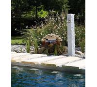 Fontaine GRANIT en PE - Gris clair
