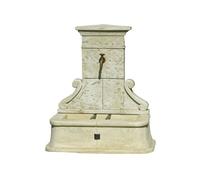 Fontaine Jardin Pierre Reconstituée 100 X 53 X 114 Cm Beige