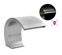 Fontaine Lame d'Eau Acier Inoxydable pour Piscine Bassin Multi-matériau vidaXL