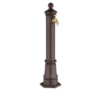 Fontaine murale ancienne, 80x18x20,5 cm, robinet extérieur, décoration de jardin