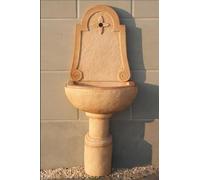 Fontaine murale lavabo jardin évier jardin bassin pierre ALLORA