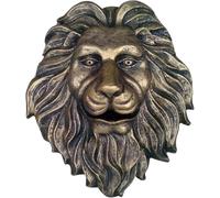 Fontaine Murale Tête De Lion - Fontaine D'intérieur Et D'extérieur en Fausse Pierre 3D - Décoration Artisanale pour Jardin, Terrasse Et Véranda