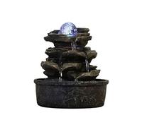 Fontaine nature rocher de maison kentami - marron