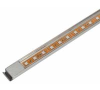 Fontaine rectangulaire en acier inoxydable avec cascade et éclairage LED, 30 cm. Fontaine pour piscine, étang ou jardin, idéale pour la décoration. (Référence : 41671)