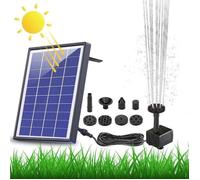 Fontaine Solaire 65 W Pompe Flottante Amliore pour Jardins et tangs