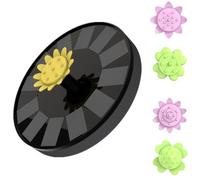 Fontaine Solaire En Forme De Fleur, Décoration De Jardin, Panneau Solaire Flottant, Pompe À Eau Pour Jardin, Arrière-Cour, Étang, Décoration Extérieure