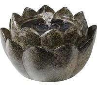 Fontaine Solaire Fleur Lumineo Design Floral, énergie Solaire Autonome - Lumineo