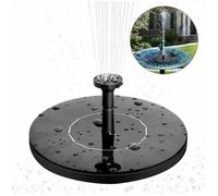 Fontaine Solaire Fontaine Flottante Solaire Monocristalline Pompe de Fontaine Solaire Facile à Utiliser adaptée aux Piscines et ét