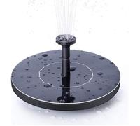 Fontaine solaire - Mignon Bain d'Oiseau - Pompe à eau électrique - Jardin Autoportant - 1.4W Panneau Solaire