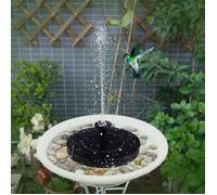 Fontaine solaire oiseau bain patio paysage flottant pompe à eau jardin piscine étang cascade décor solaire alimenté fontaine